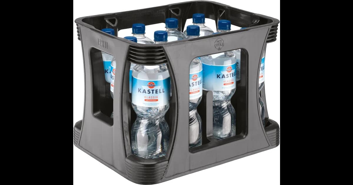 Kastell Mineralwasser Klassik Kasten 12 x 0,7 Liter