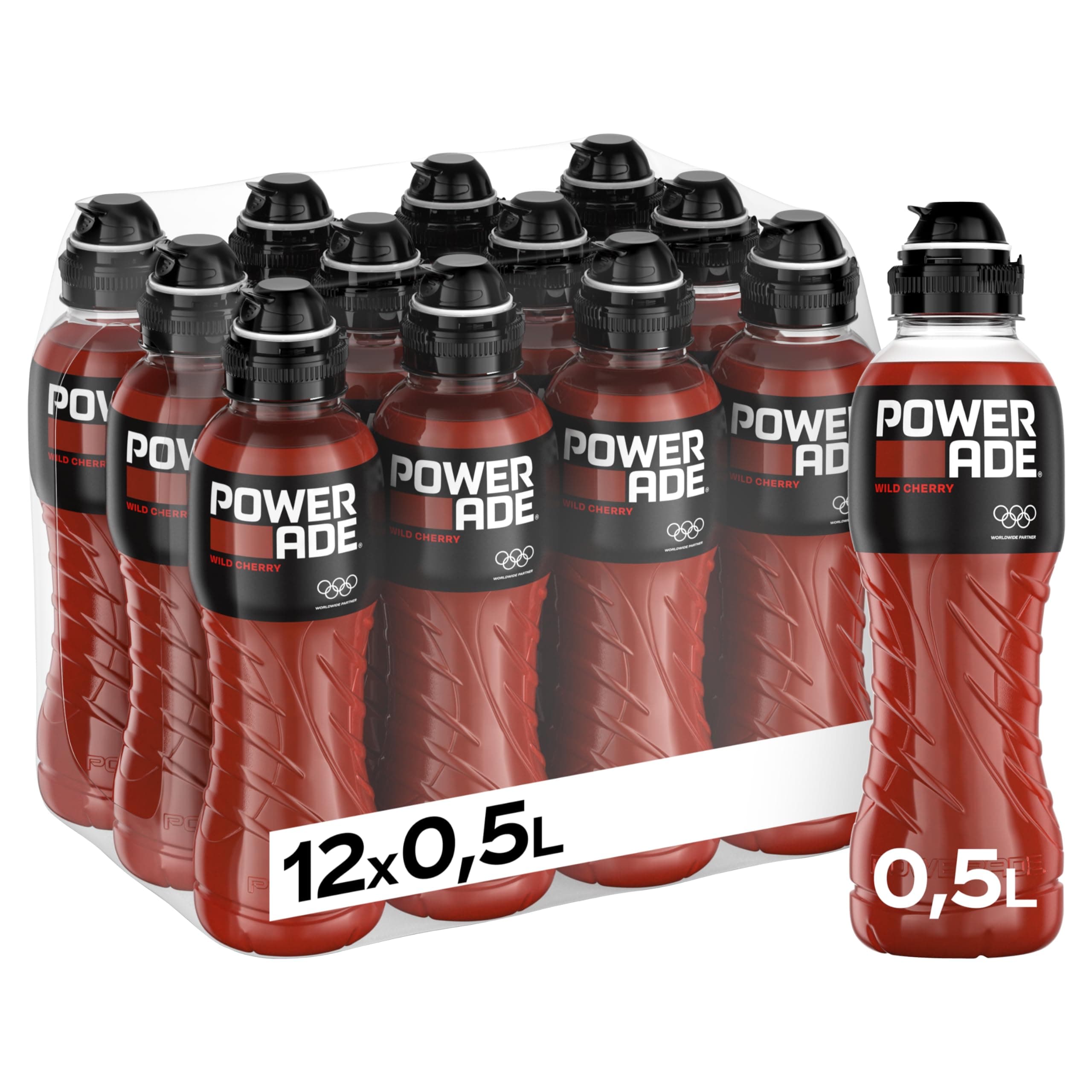 Powerade Sports Wild Cherry (12x0,5l)