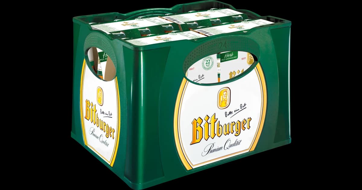 Bitburger Pils 24x0,33l